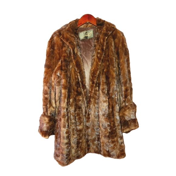 Vintage Jackets & Blazers - Vintage Fur Coat